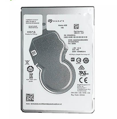 HD 1TB para Notebook Seagate 5400RPM 128MB Cache Slim 7mm
