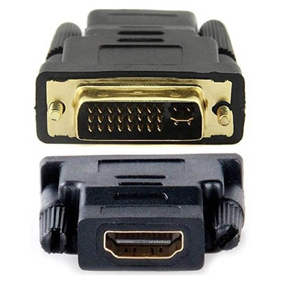 Adaptador Conversor DVI-I para HDMI Dual Link 24+5 Pinos (DVI-I M X ...